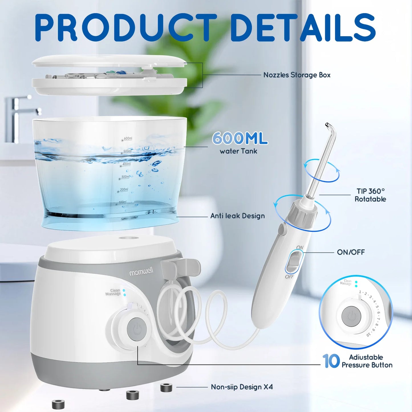 Premium Water Flosser-Oral Care