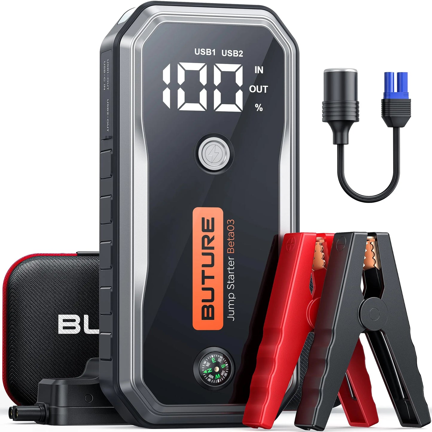 BUTURE 5000A Jump Starter 160W DC