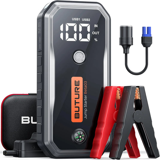 BUTURE 5000A Jump Starter 160W DC