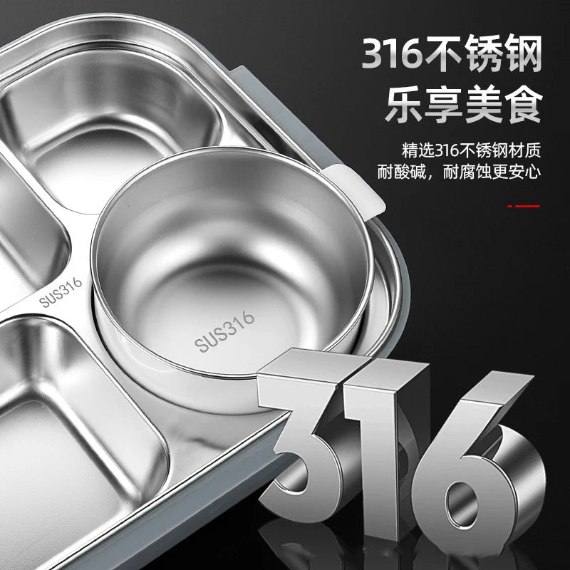 2800ML 316 Stainless Steel Lunch Box