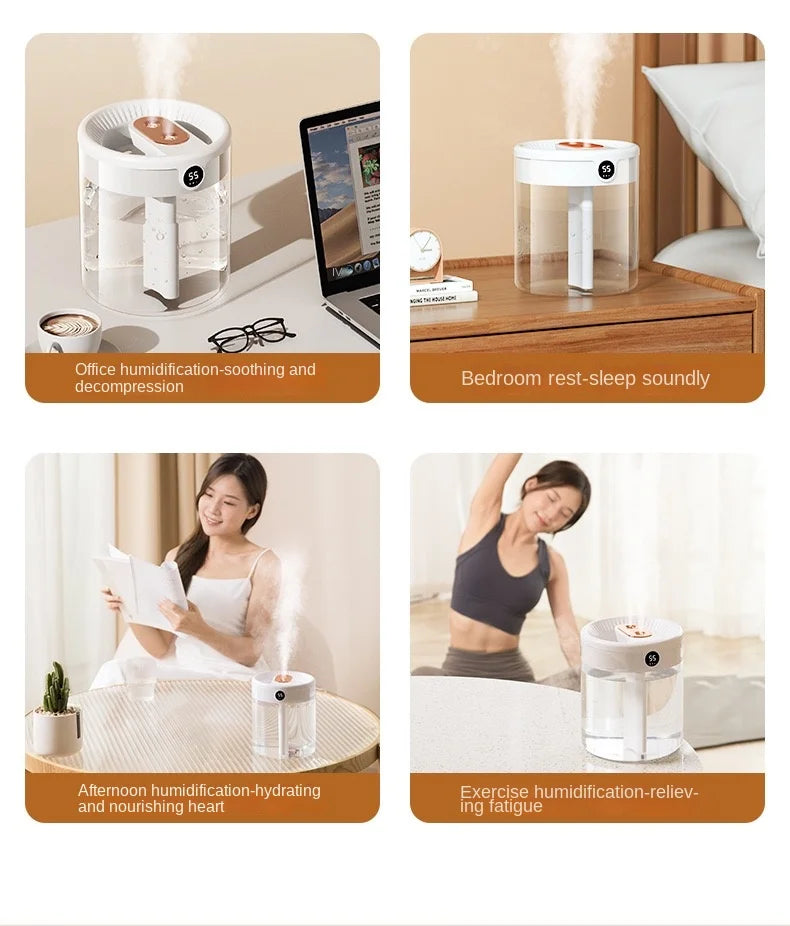 New 2L Double Spray Humidifier