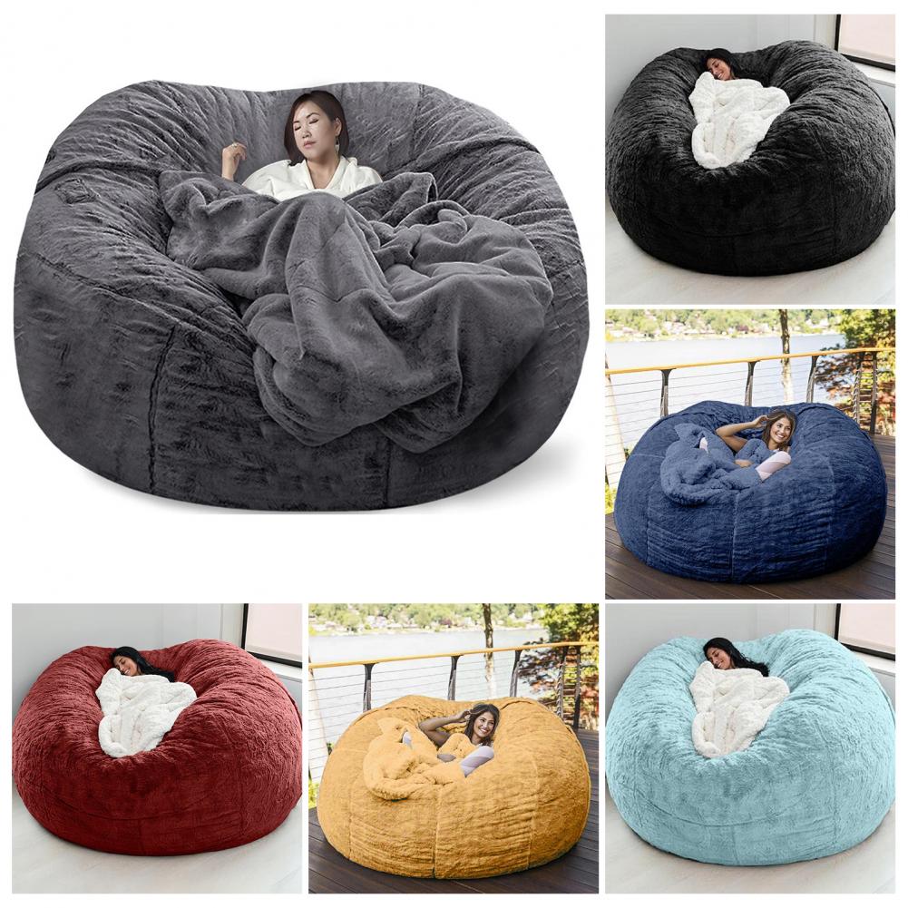 Giant Beanbag Pouf Sofa Bed Puff Futon Room Seat