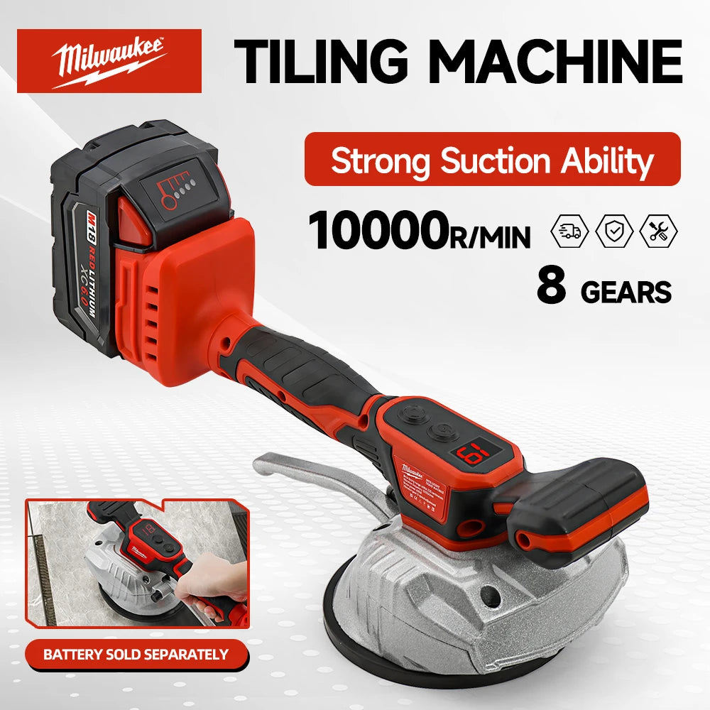 Milwaukee Tiling Machine High Loading Capacity Wall/Floor