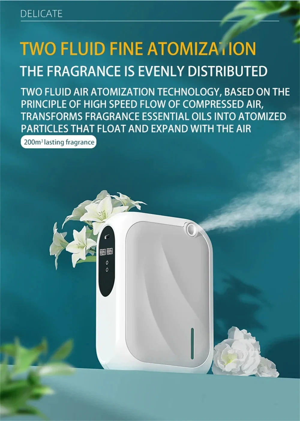 Aroma Diffuser Coverage 200m³