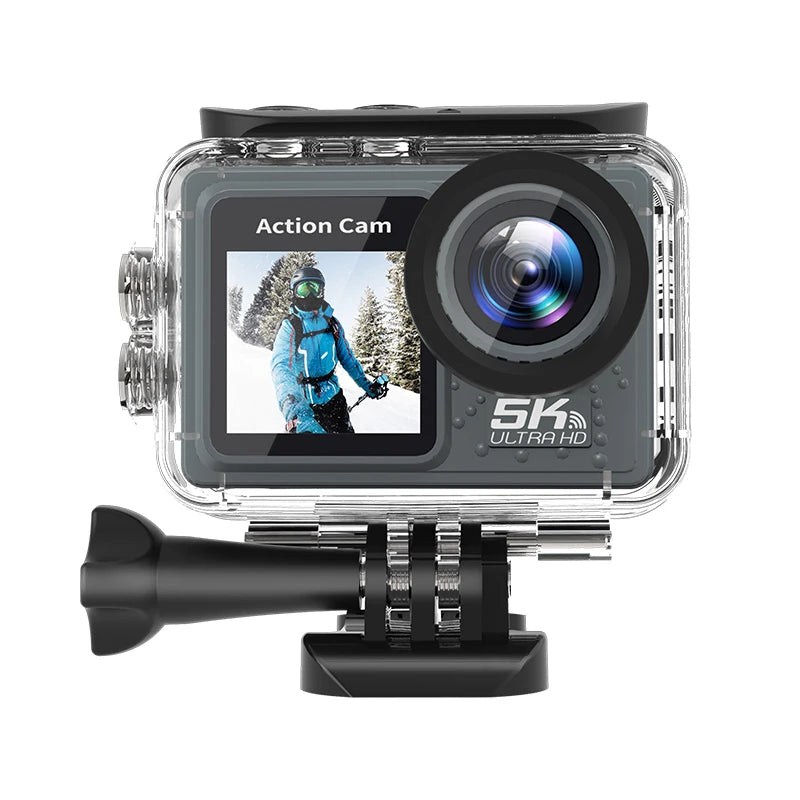 CERASTES Action Camera 5K/4K 60FPS WiFi