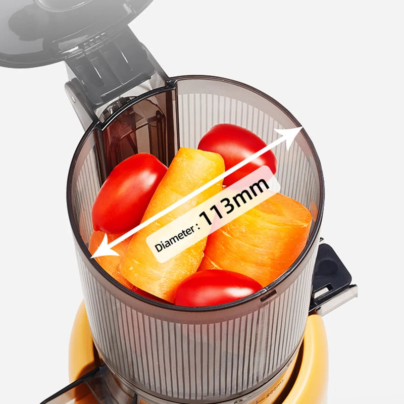 Large Caliber Juicer Household Low-speed Juicer Multifunctional