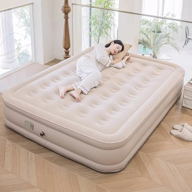 Air Mattress Camping Inflatable Bed Lazy Interior