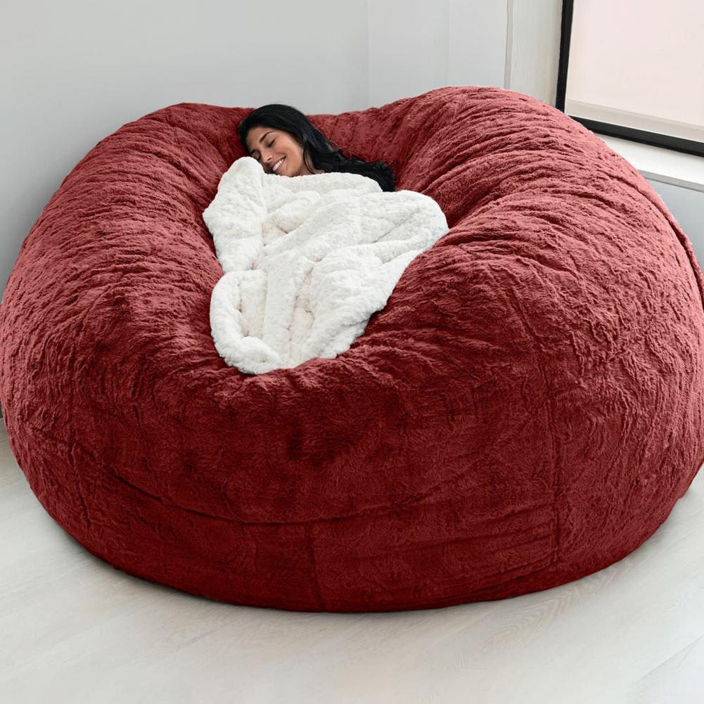 Giant Beanbag Pouf Sofa Bed Puff Futon Room Seat