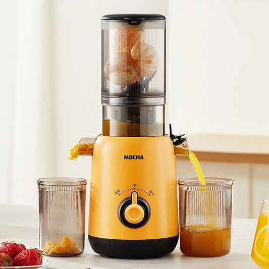 Large Caliber Juicer Household Low-speed Juicer Multifunctional