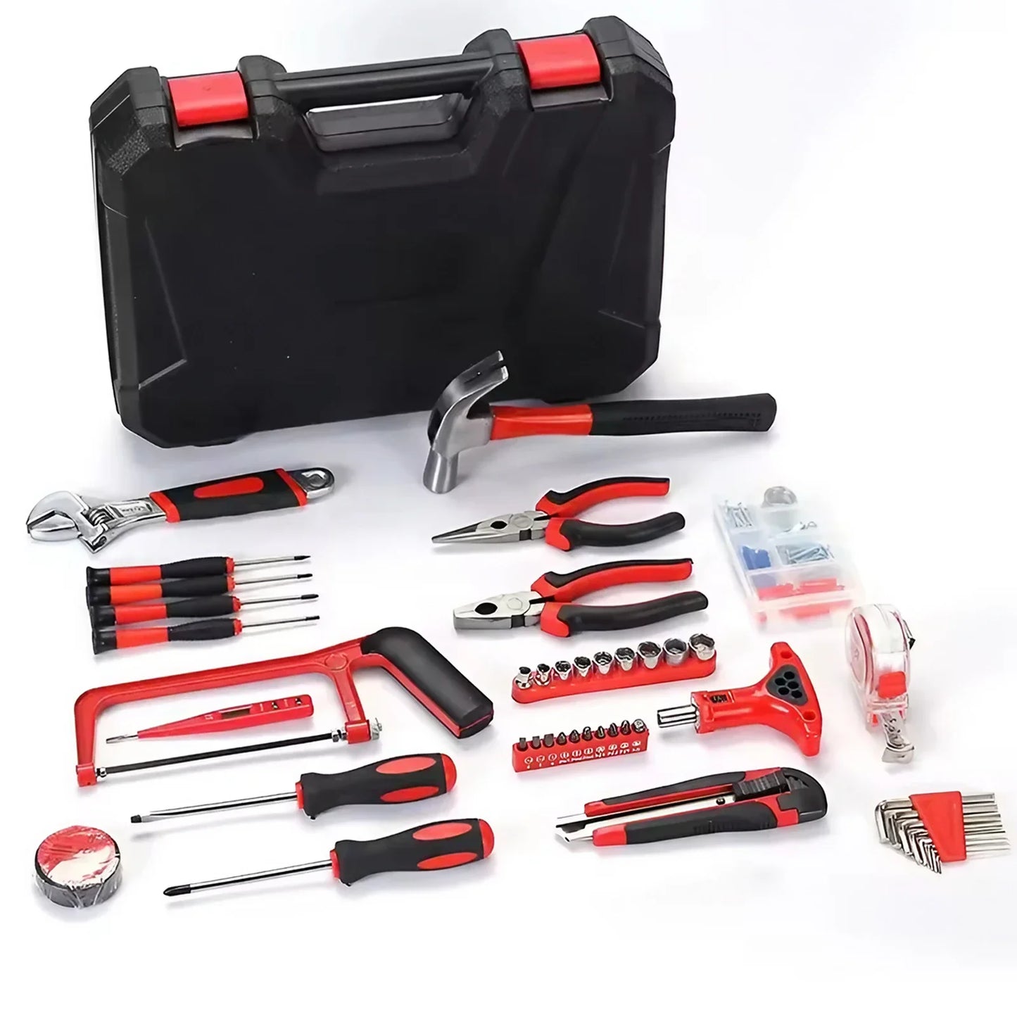 STOENGO 19/43/108pcs Hardware Household Hand Tool Kit