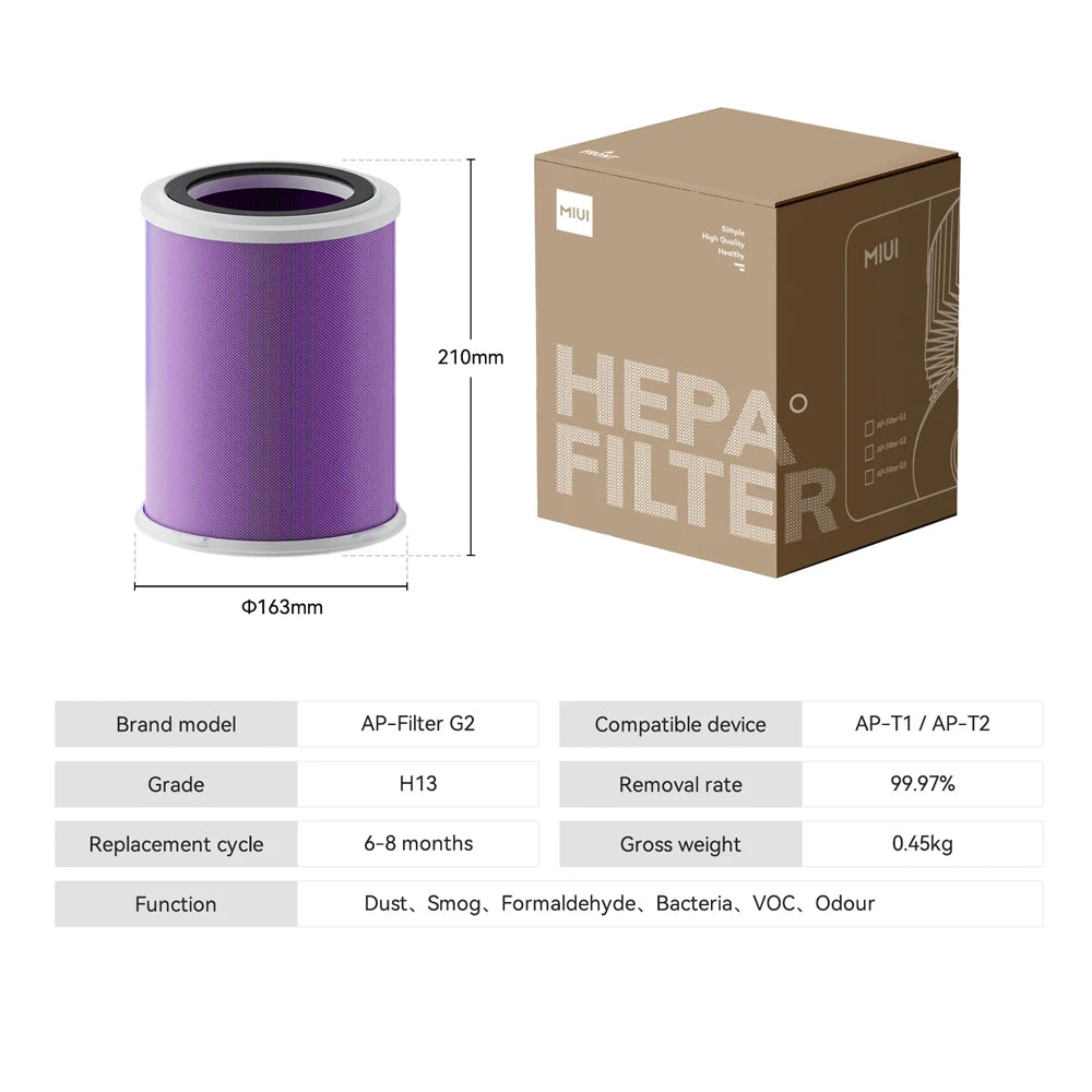 Air Purifier with Humidifier Combo