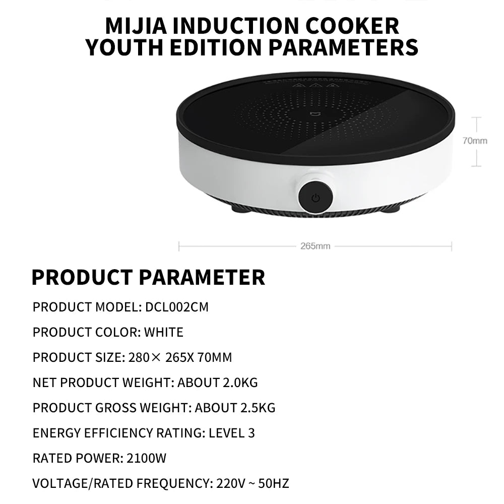 Xiaomi Mijia induction cooker Youth Edition Smart electric oven