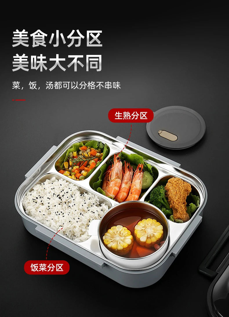 2800ML 316 Stainless Steel Lunch Box