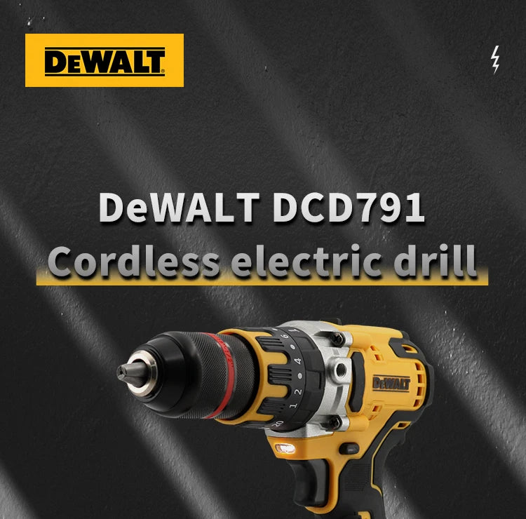 Dewalt DCD791 Compact Brushless Electric Drill Screwdriver