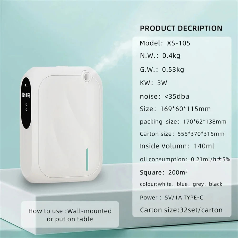 Aroma Diffuser Coverage 200m³