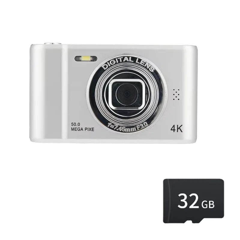 4K Digital Camera Travel Selfie Camara 50 Megapixels HD