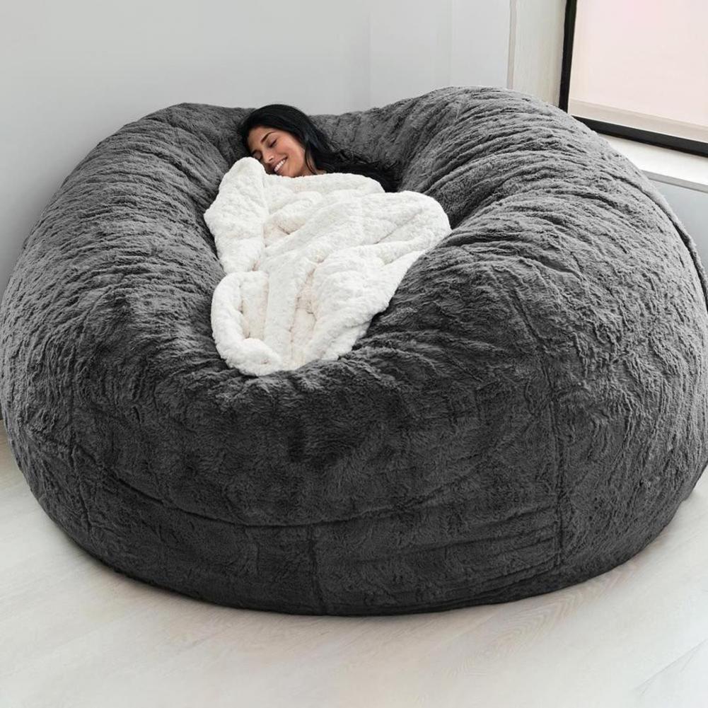 Giant Beanbag Pouf Sofa Bed Puff Futon Room Seat