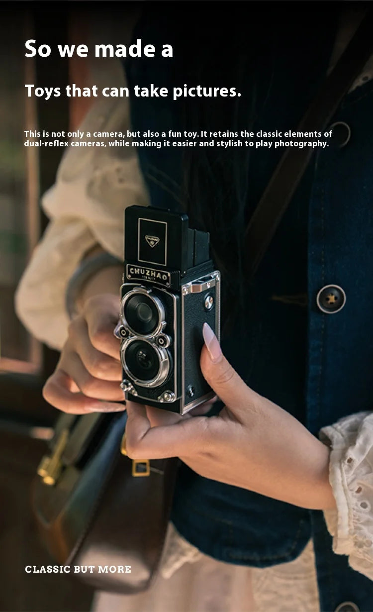 Ccd Retro Dual Reflex Camera