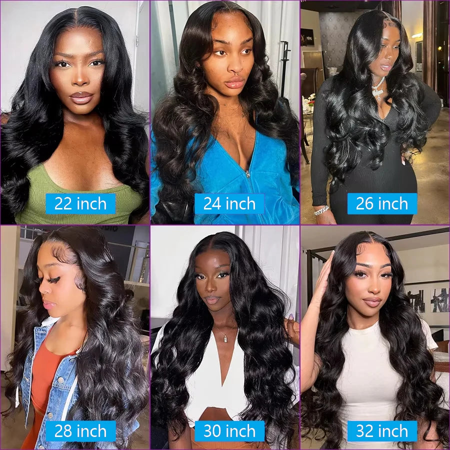 24 Inch Body Wave Bundles with Closure Brazilian Hair Weave