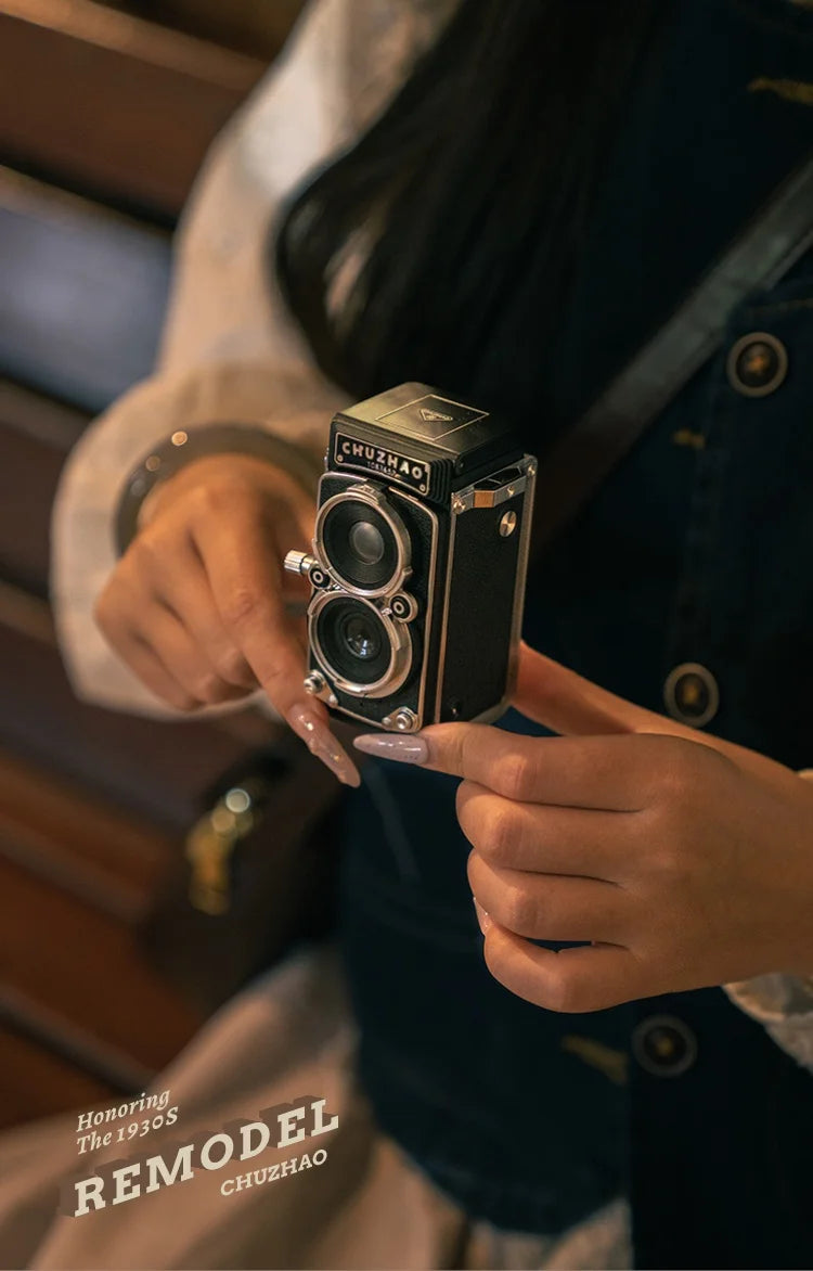 Ccd Retro Dual Reflex Camera