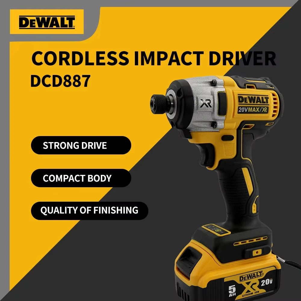 DEWALT DCD887 205N.m Brushless Impact Driver