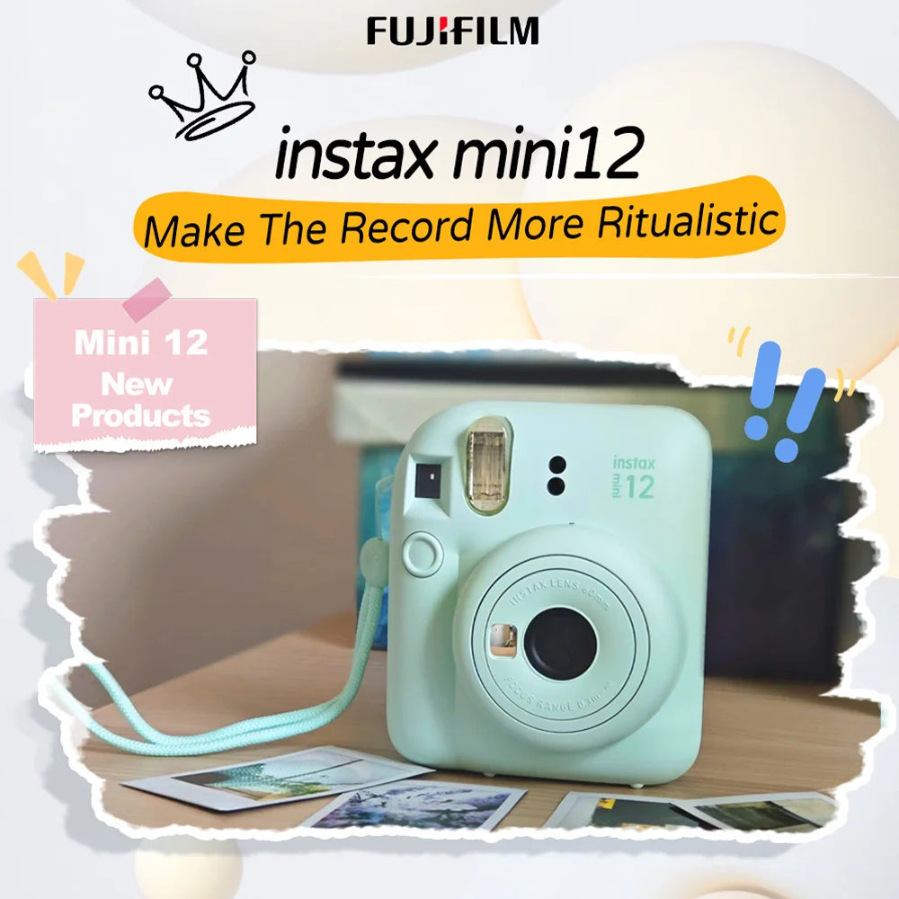 Original Fujifilm Instax Mini 12 Instant Camera Film