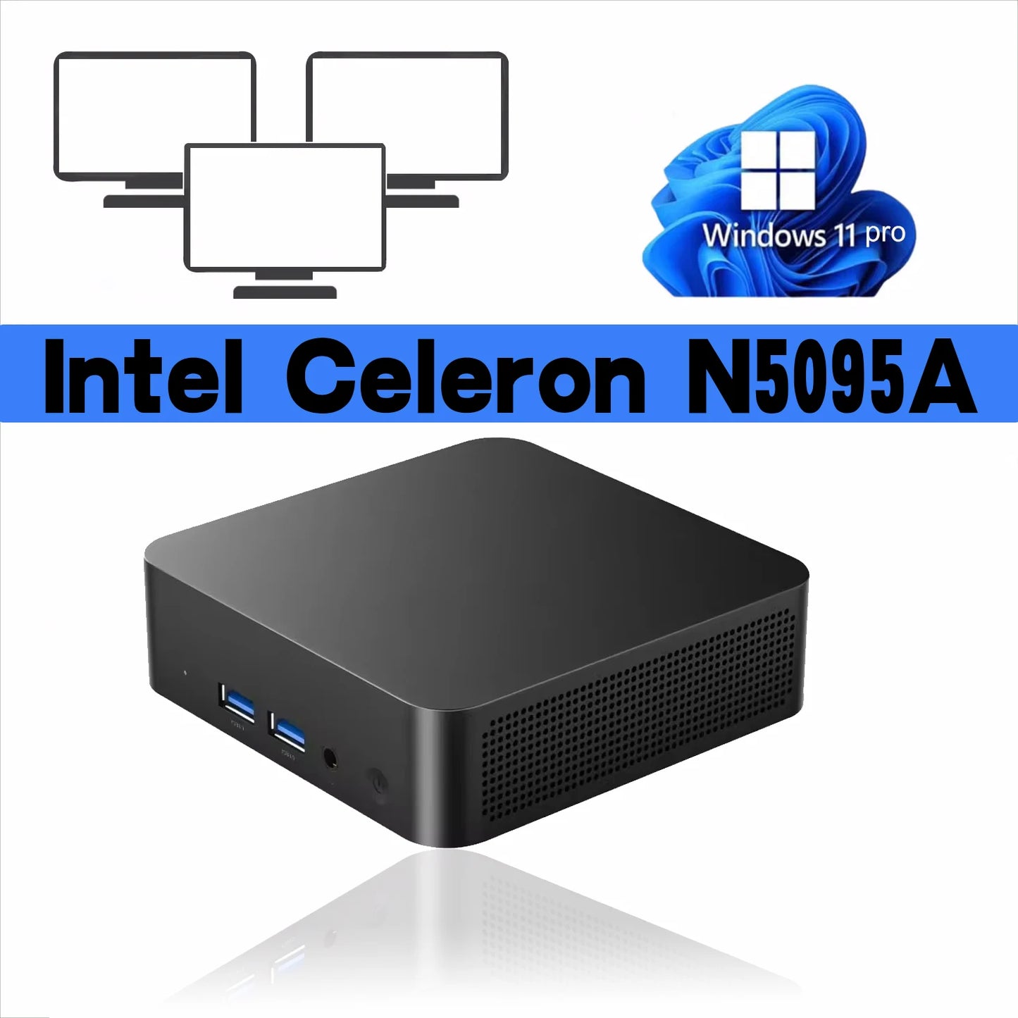 Mini PC Windows 11 Pro Intel Core i9 8950HK N5095A Desktop Pc