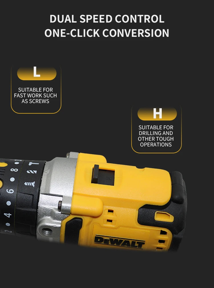 Dewalt DCD791 Compact Brushless Electric Drill Screwdriver