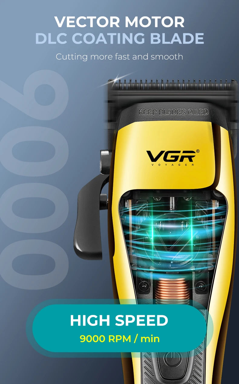 VGR Hair Trimmer Cordless Hair Cutting Machine