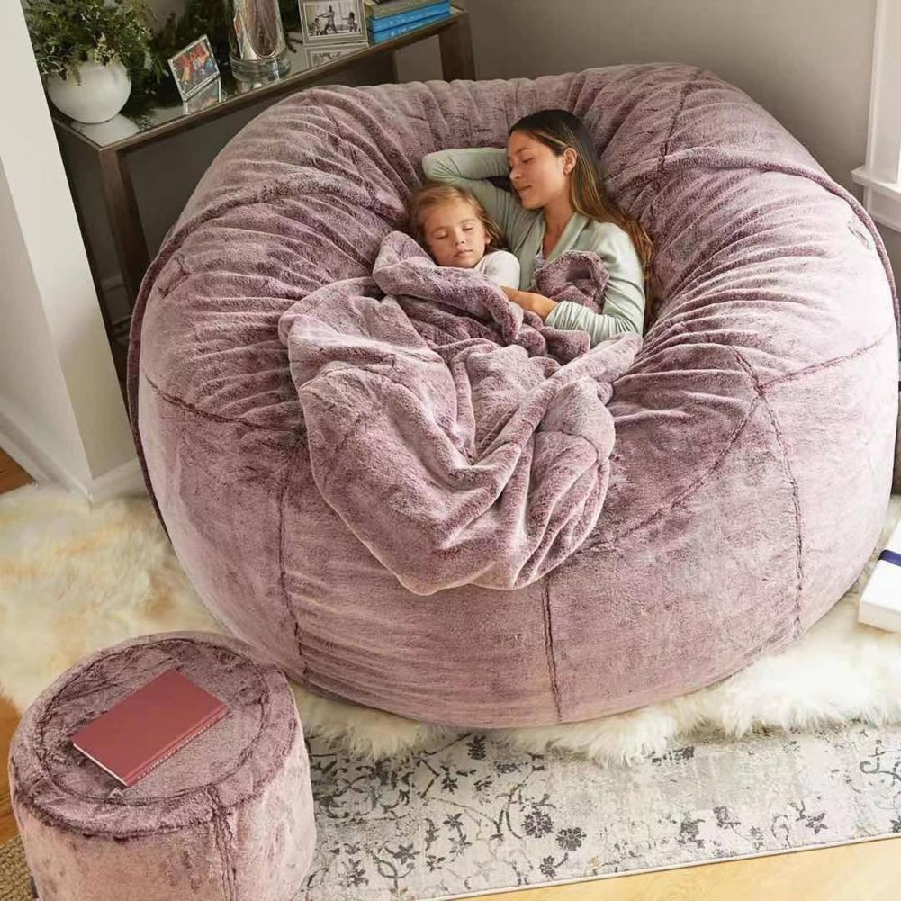 Giant Beanbag Pouf Sofa Bed Puff Futon Room Seat