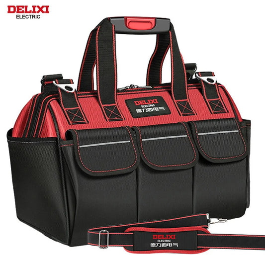 DELIXI ELECTRIC Tool Bag,Multifunctional Waterproof Bag