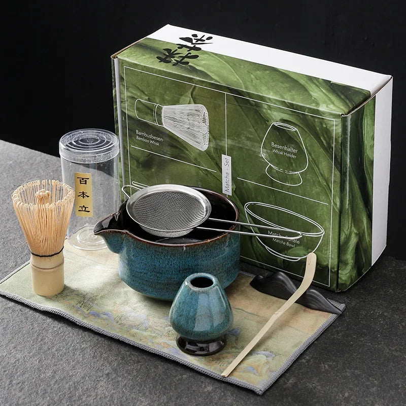 7pcs 4pcs Japanese Matcha Set Handmade