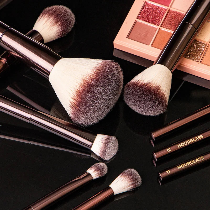 2024New 10Brushes Set Blusher Powder Eyeshadow Foundation Brush luxury Vegan