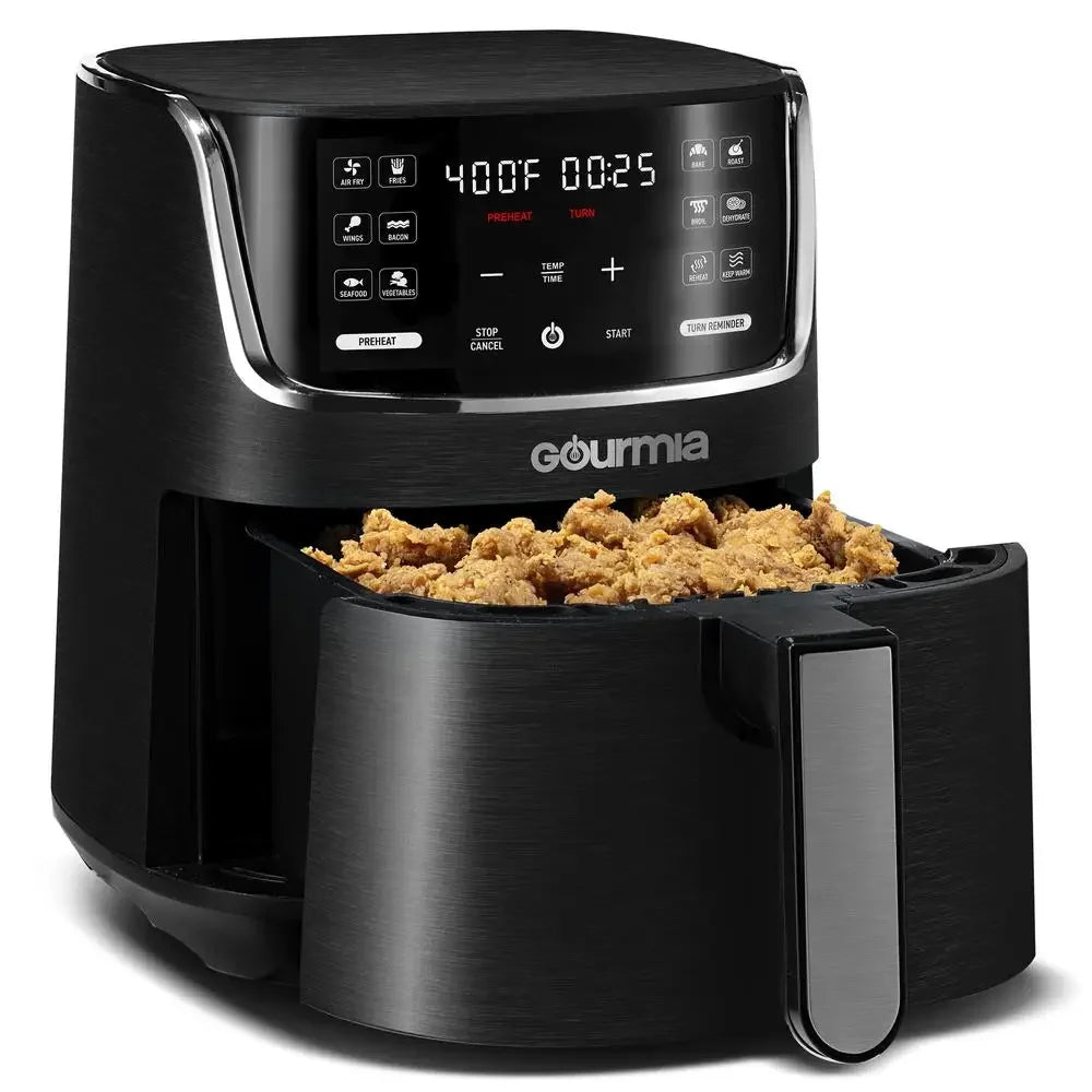 Digital Air Fryer 4 Qt 12 Presets Touchscreen