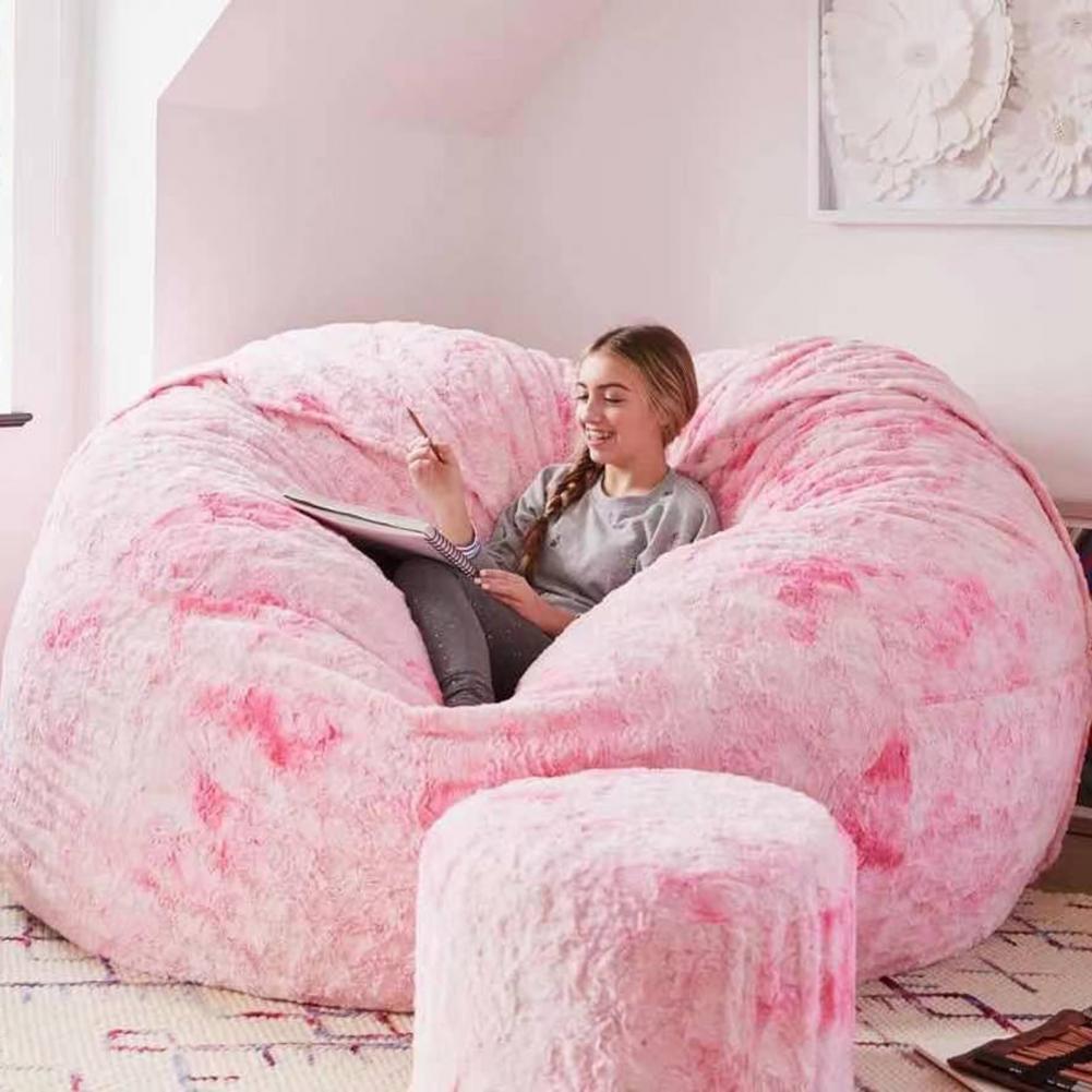 Giant Beanbag Pouf Sofa Bed Puff Futon Room Seat