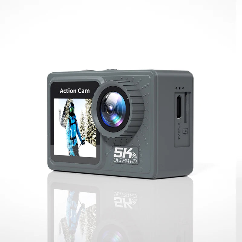 CERASTES Action Camera 5K/4K 60FPS WiFi