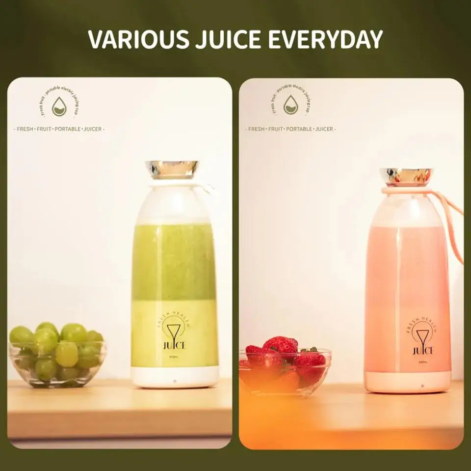 500ml 2400mAh Portable juicer