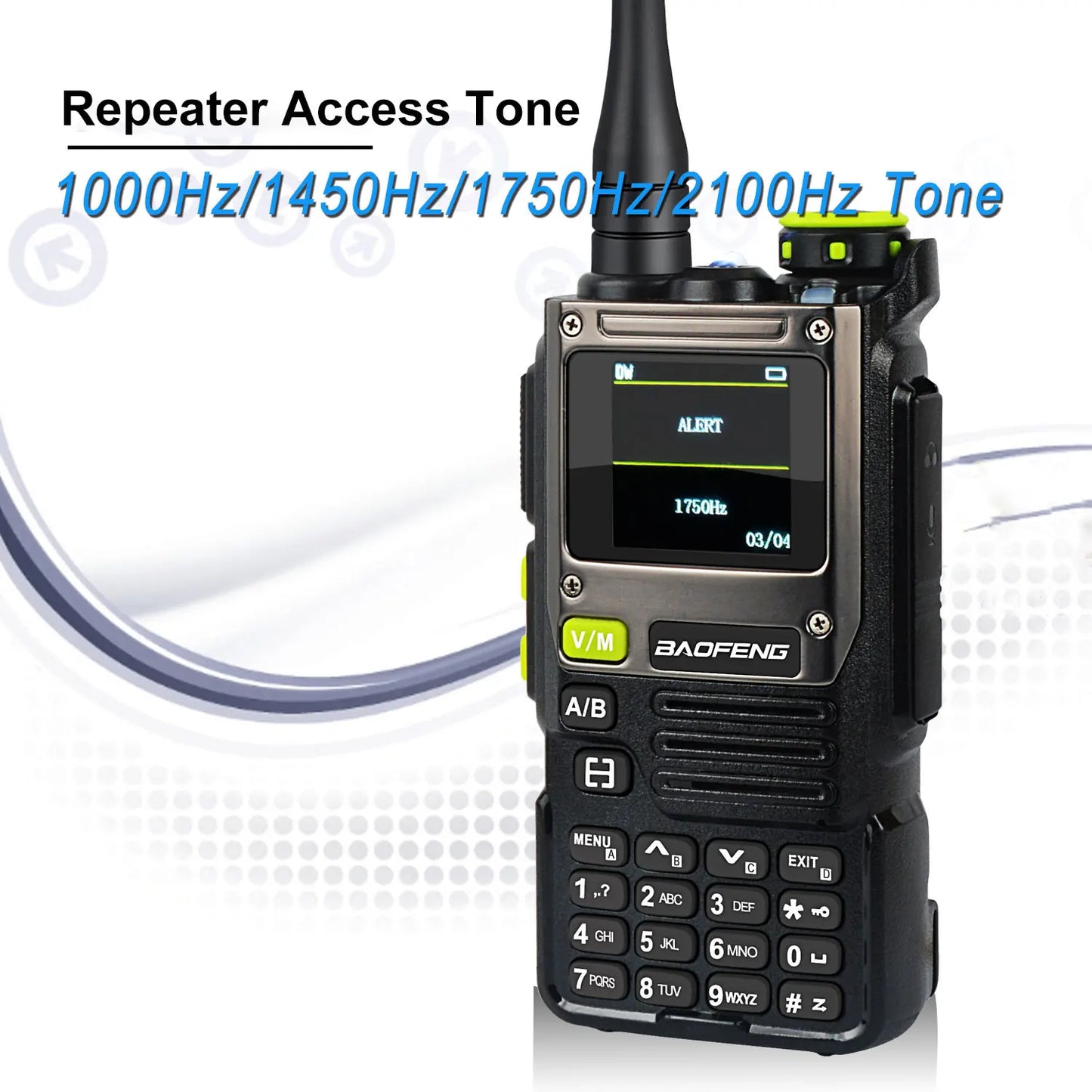 K61PRO Baofeng Air Band Walkie Talkie 65-600MHz