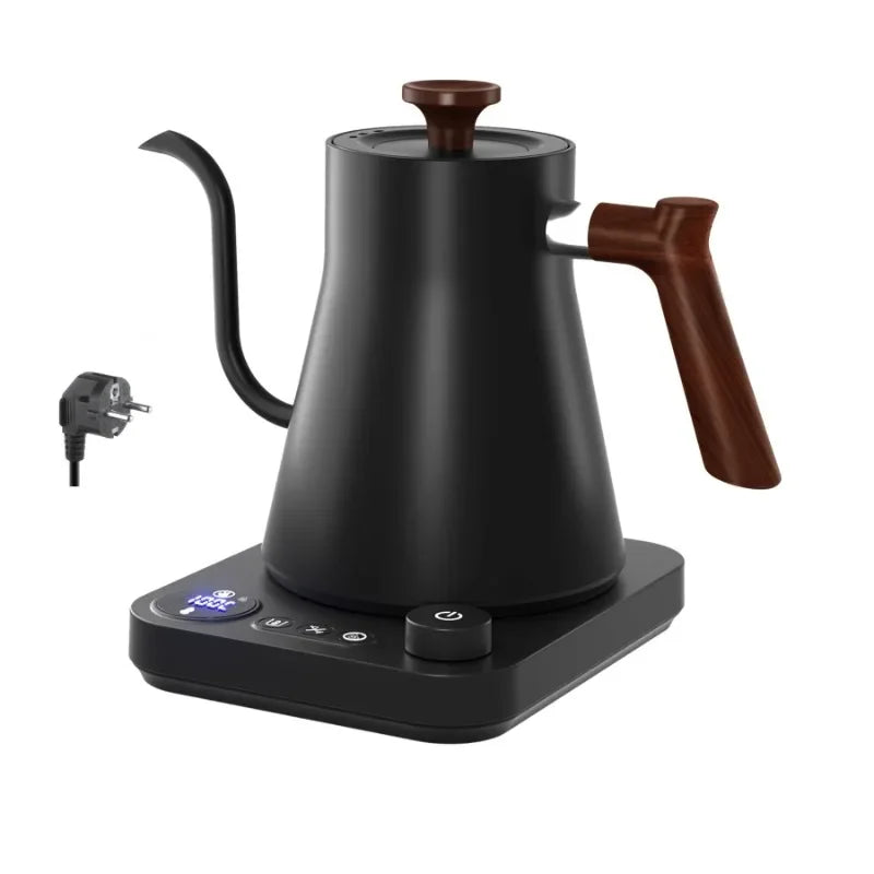 Electric Gooseneck Kettle 900ML Hand Brew Coffee Kettle