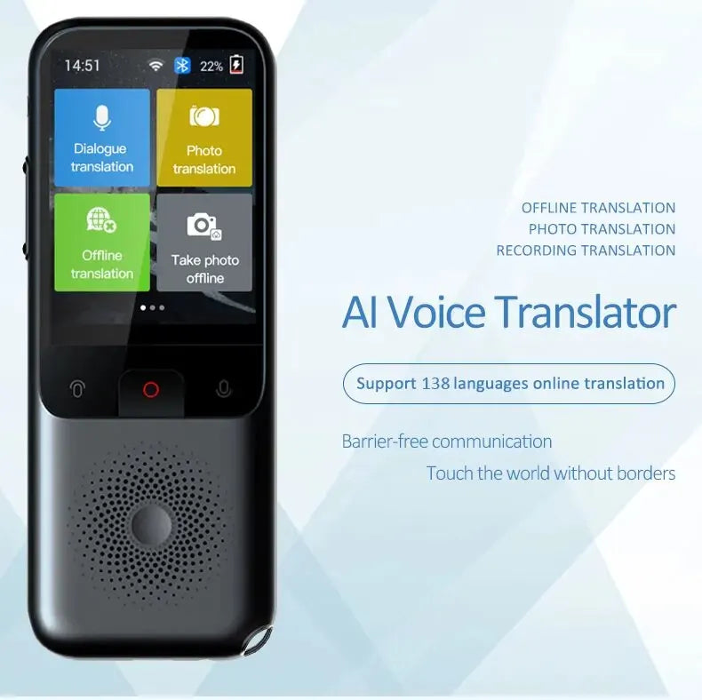 HONGTOP Translation Camera Device T11 Real-Time Smart Voice