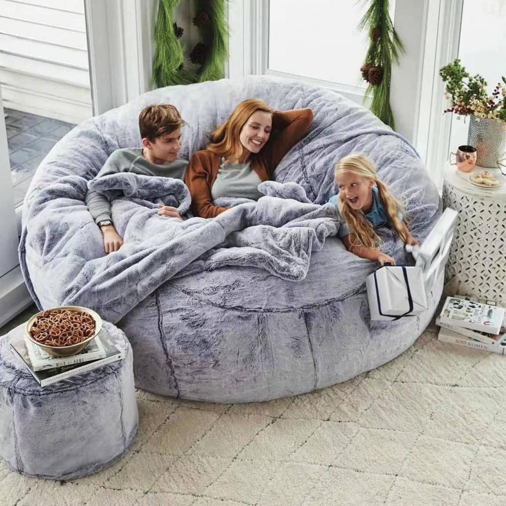 Giant Beanbag Pouf Sofa Bed Puff Futon Room Seat