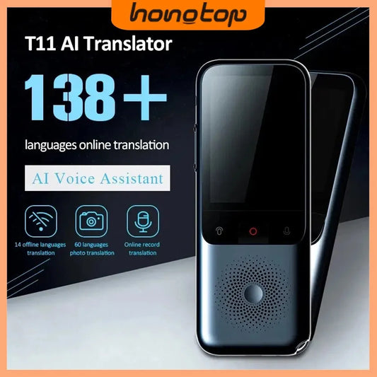 HONGTOP Translation Camera Device T11 Real-Time Smart Voice