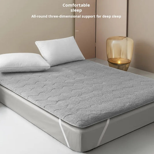 Household Thick and warm lamb wool mattress Foldable tatami mattress