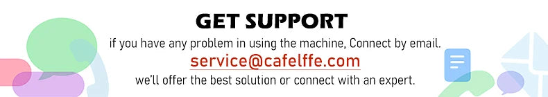 Cafelffe 3 In1 Portable Coffee Machine Hot/Cold Water Manual