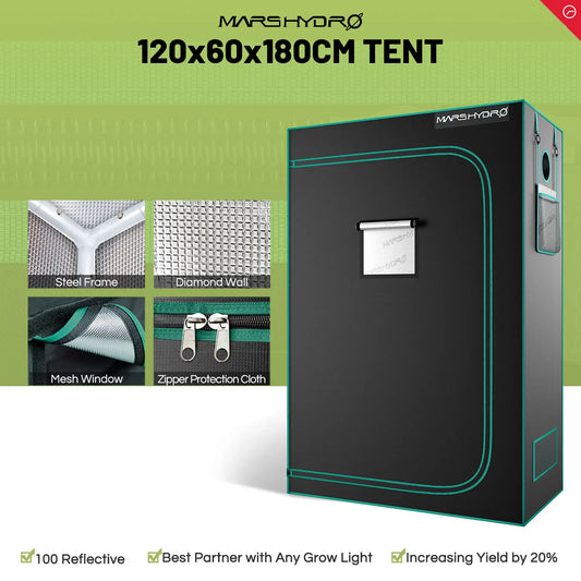 Mars Hydro 120x60x180cm Indoor Grow Tent 1680D